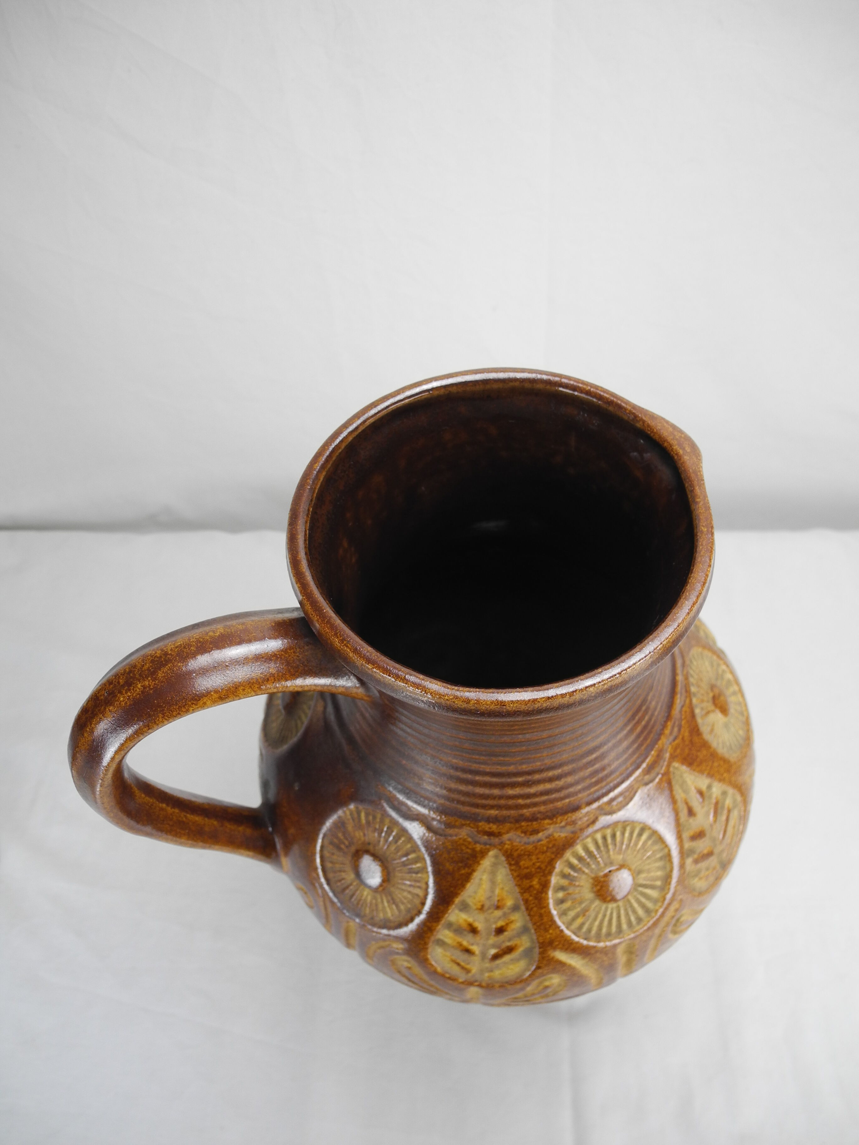 Vase uebelacker keramik 1852/30 vintage decor