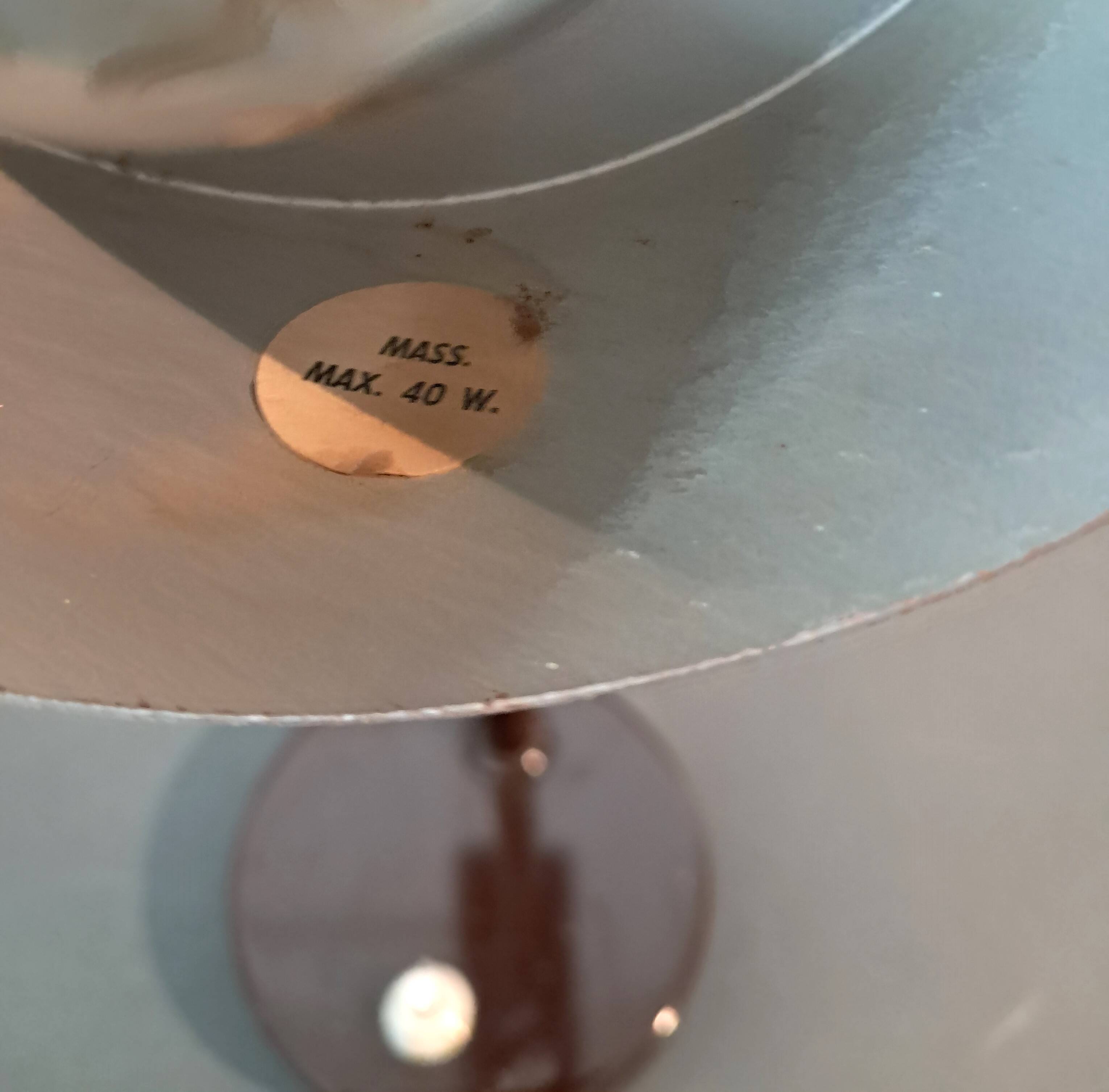 Lita 1960 brown desk lamp.