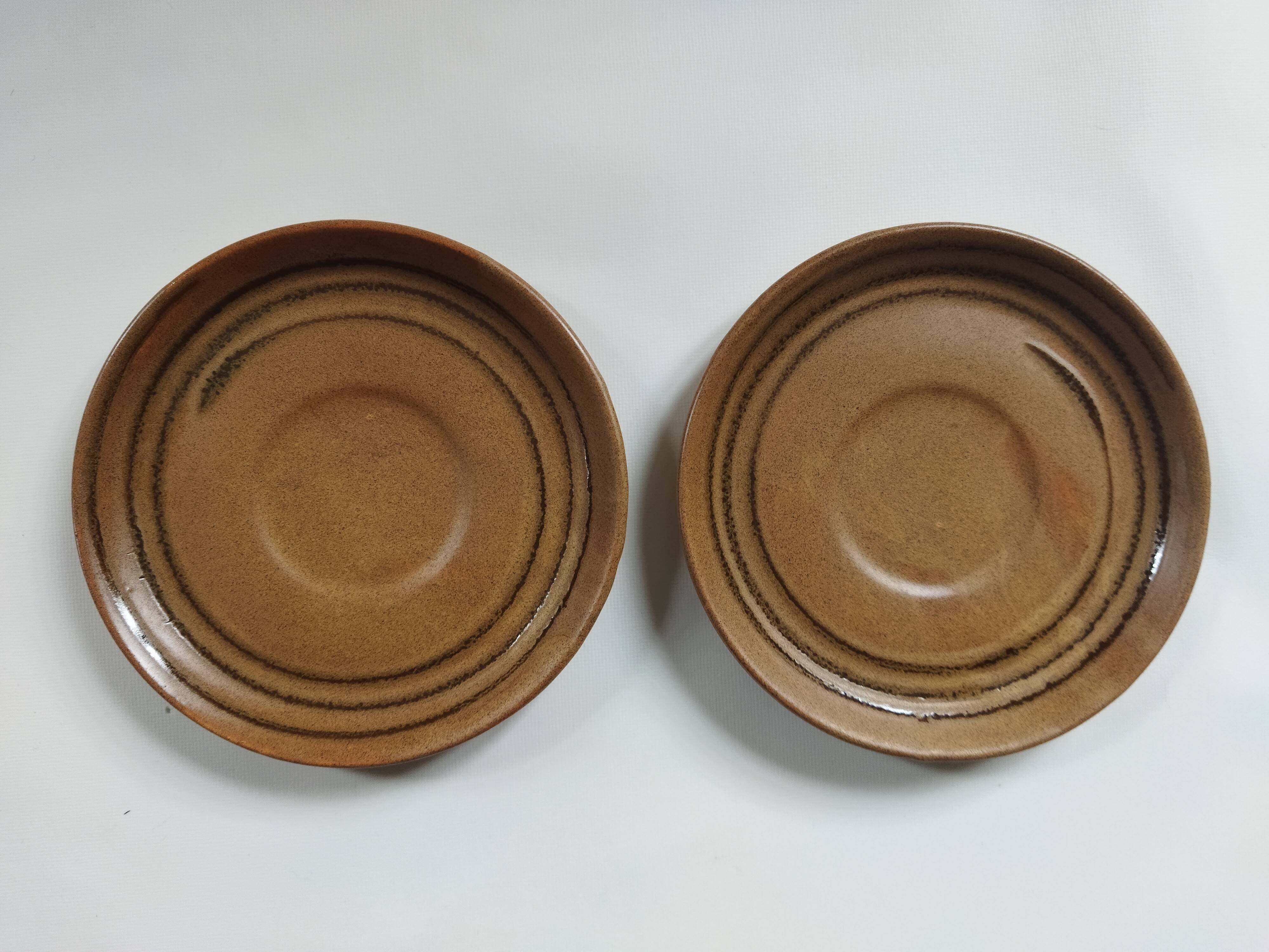 Sarreguemines "Savoie" coffee cups