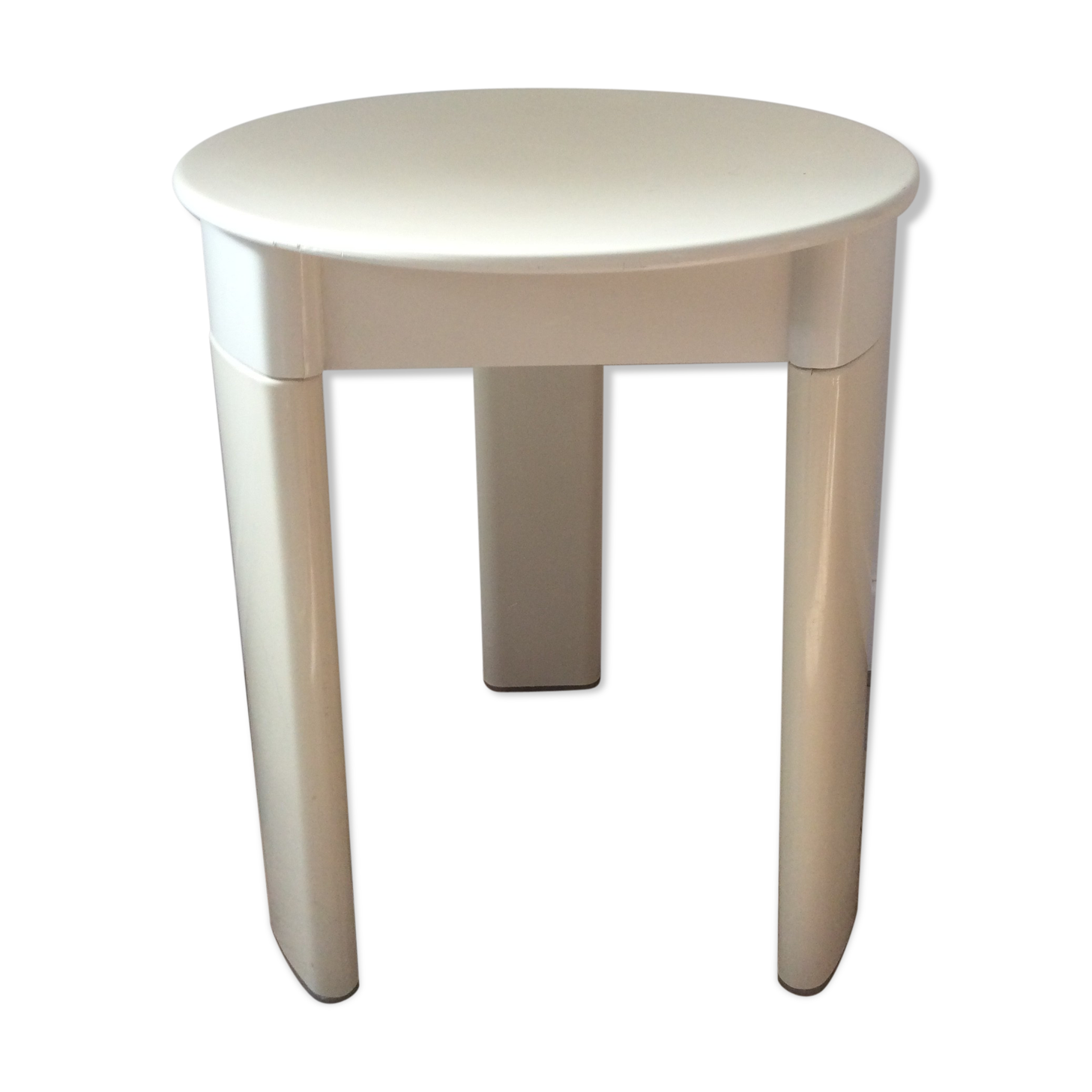 Tabouret tripod Olaf V.Bohr of the 70s Italy