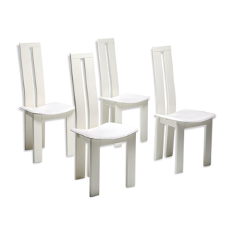 Pietro Costantini dining chairs 1980