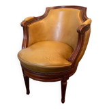 Louis XVI Style Rotating Office Armchair