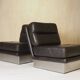 Ensemble de fauteuils lounge Roche Bobois français années 1970