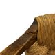 Art Deco chair minimalist oak wicker minimalist design