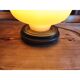 Lampe opaline saumon année 60