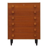 Commode en teck, design danois, années 1960, production : Danemark
