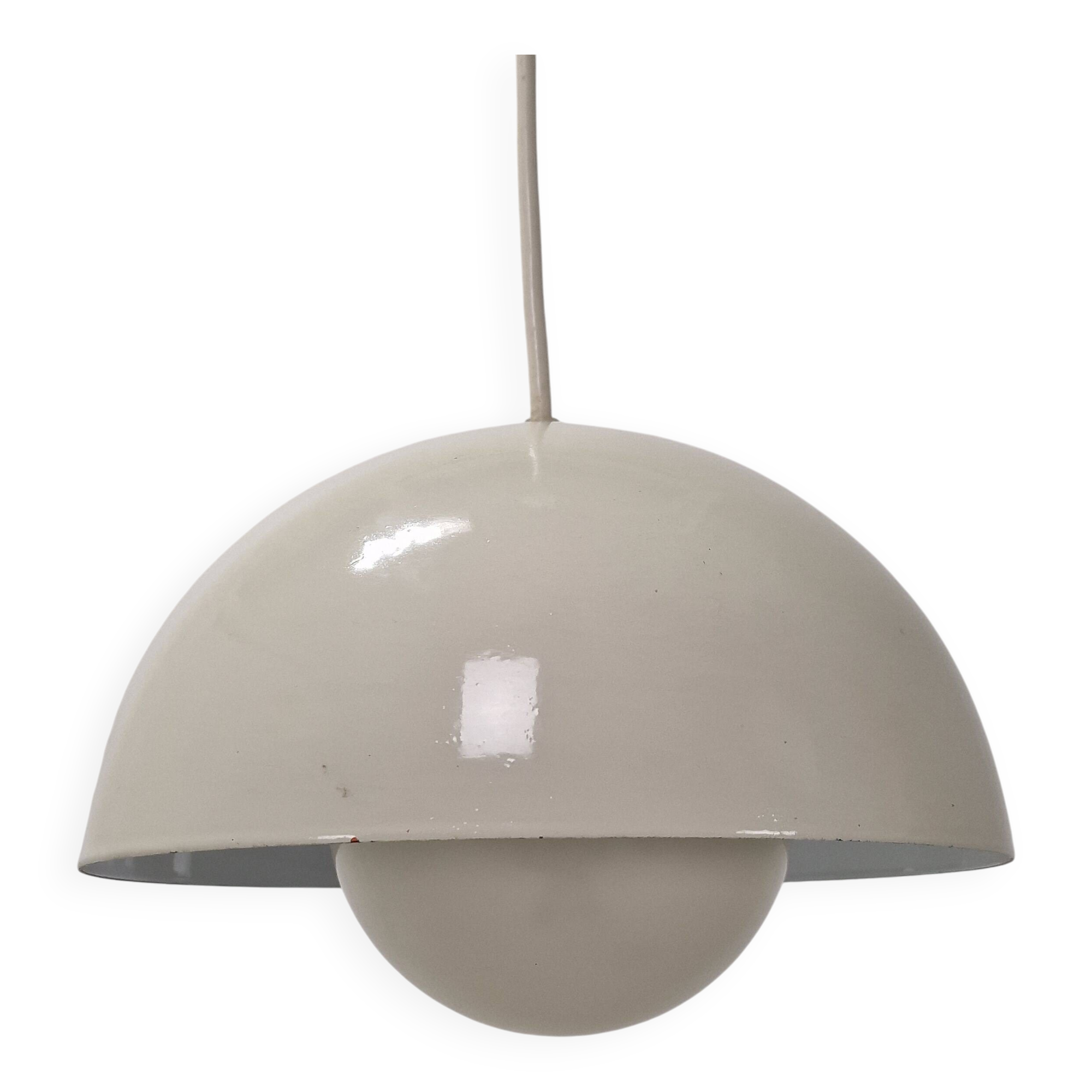 Set of 2 Verner Panton Flowerpot Ceiling Lamps – Vintage Design