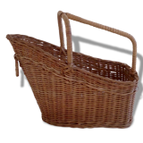 Basket Wicker with handle for bottle