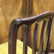 Pair of French mahogany chairs late 19th century