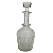 Art Deco crystal carafe, Germany, 1900s