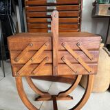 Old vintage woodworker