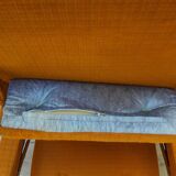 Deckchair Lama chrome vintage fabric