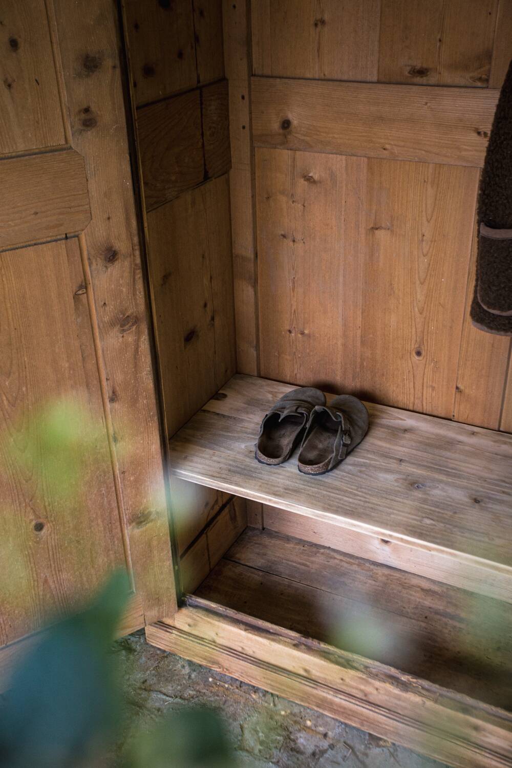 Large pine wardrobe