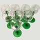 Set de 8 verres à vin d’Alsace