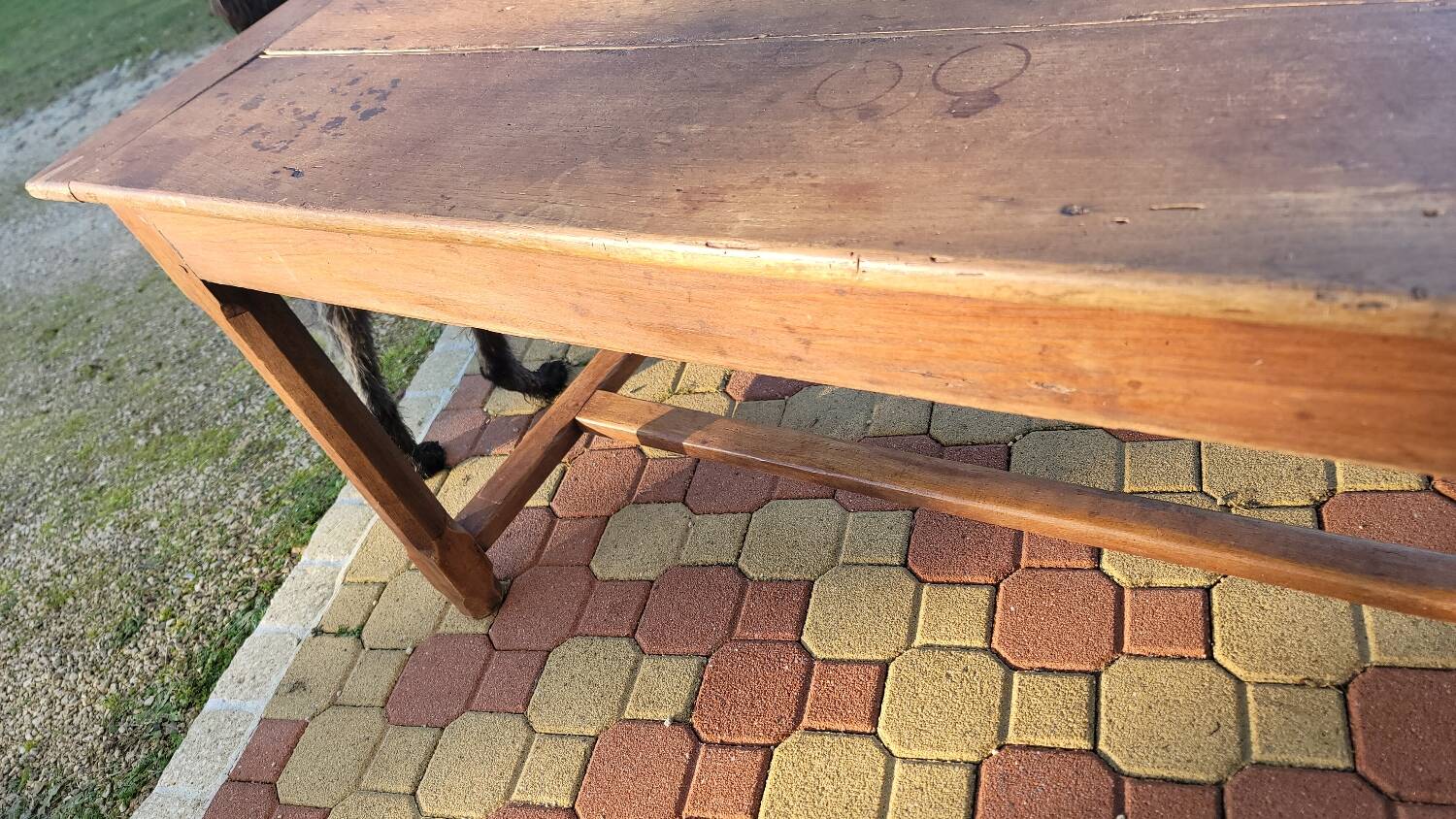 Old farm table