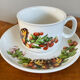 Set of 4 Marjolein Bastin Teacups with Saucers from the "Libelle" Series, J&G Meakin, Wedgwood Group