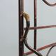Restoration bed, second quarter of the 19th century, bronze and iron.