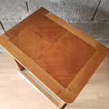 Vintage oak bedside/nightstand