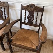 Paire de fauteuils dans le goût de Charles Dudouyt 1940