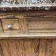 20th century solid fir washbasin unit