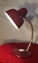 1960-70 red and gold desk lamp 32x22 good condition