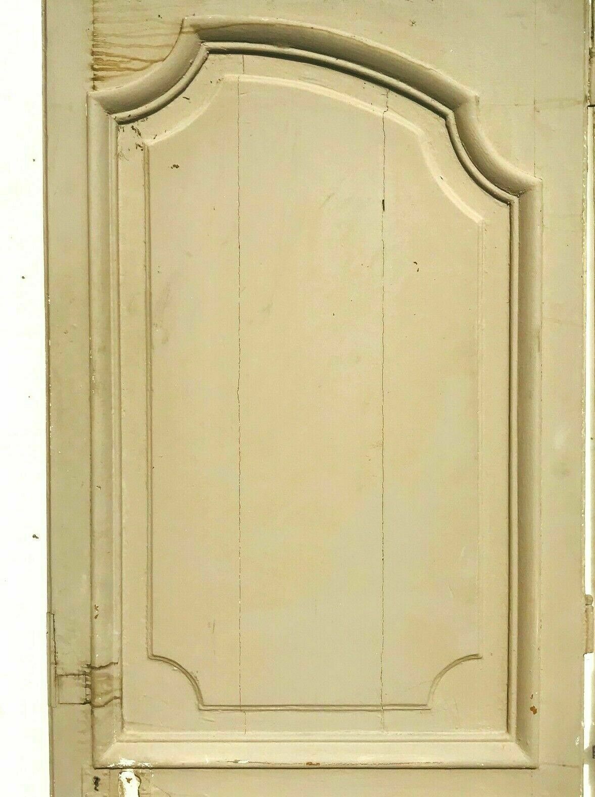 19th century patinated oak door and impost