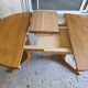 Table extensible Baumann en teck des années 60, (2 rallonges)