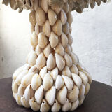 Old shell vase