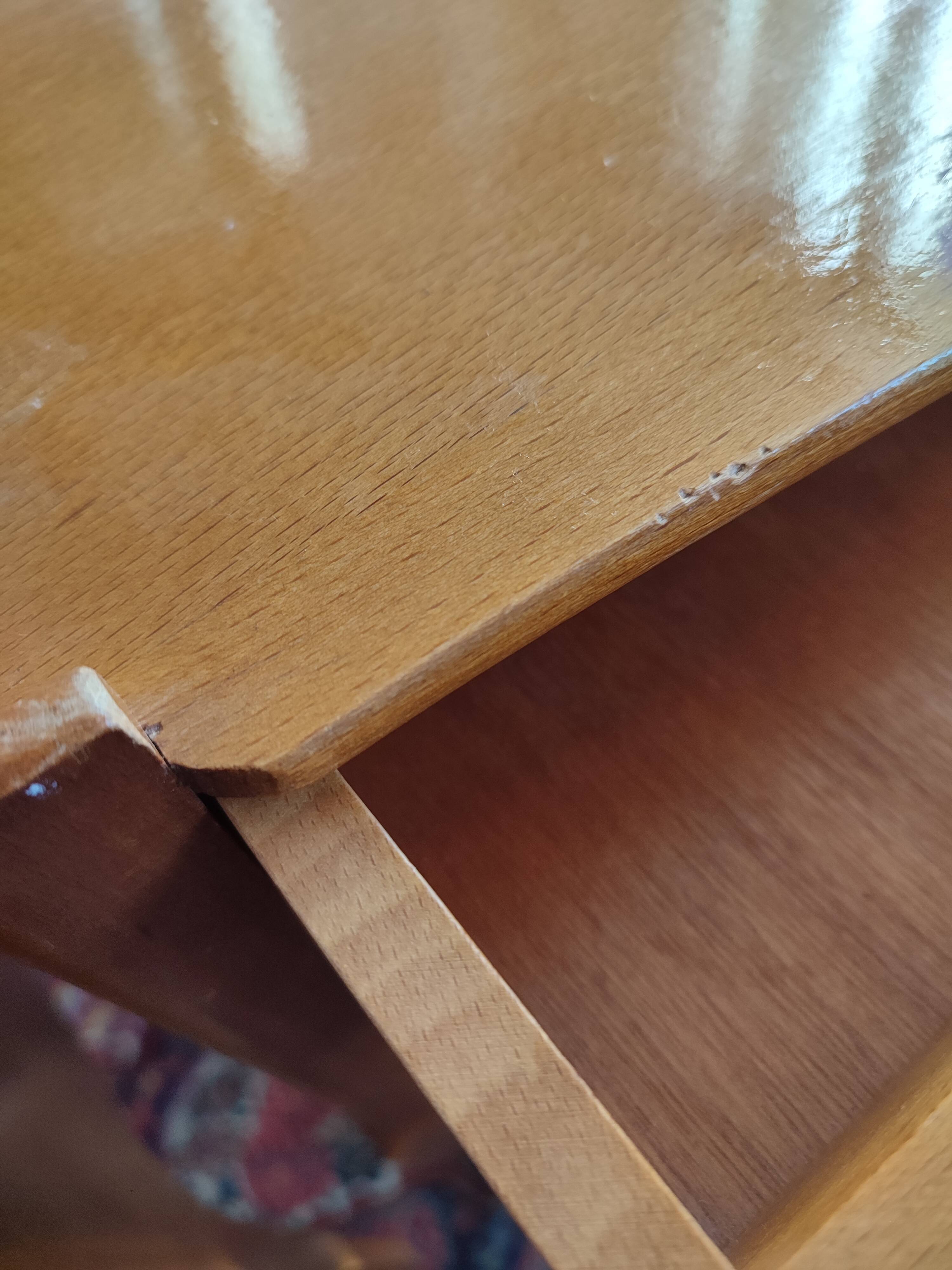 Pair of niche bedside tables