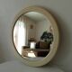 Vintage round mirror from the 70s/80s.