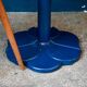 Round bistro table with tulip base in Art Deco style from the 1990s.