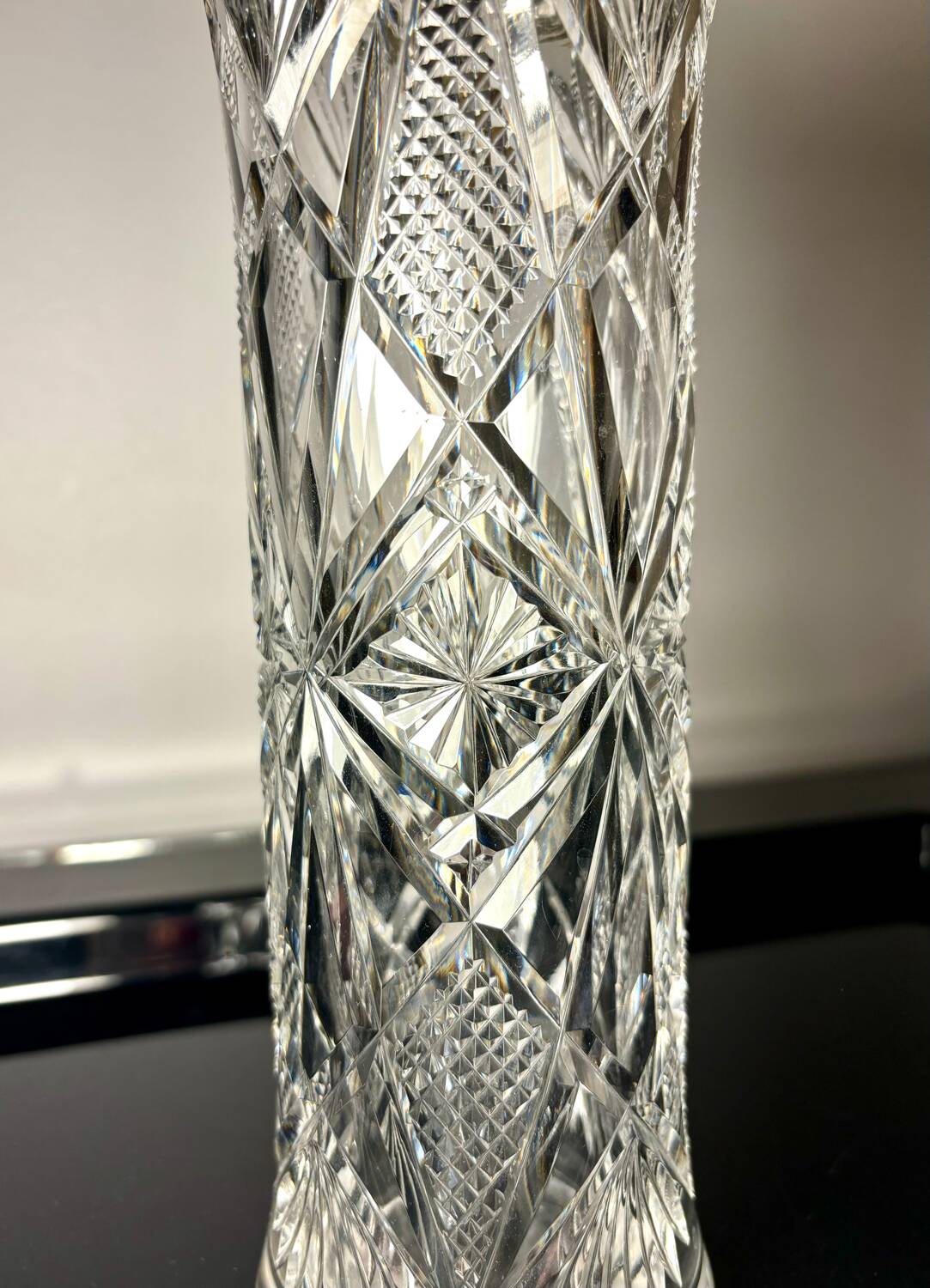 Baccarat Vase Lagny model rare