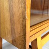 Vintage sideboard/television stand, high-gloss walnut, Bilea