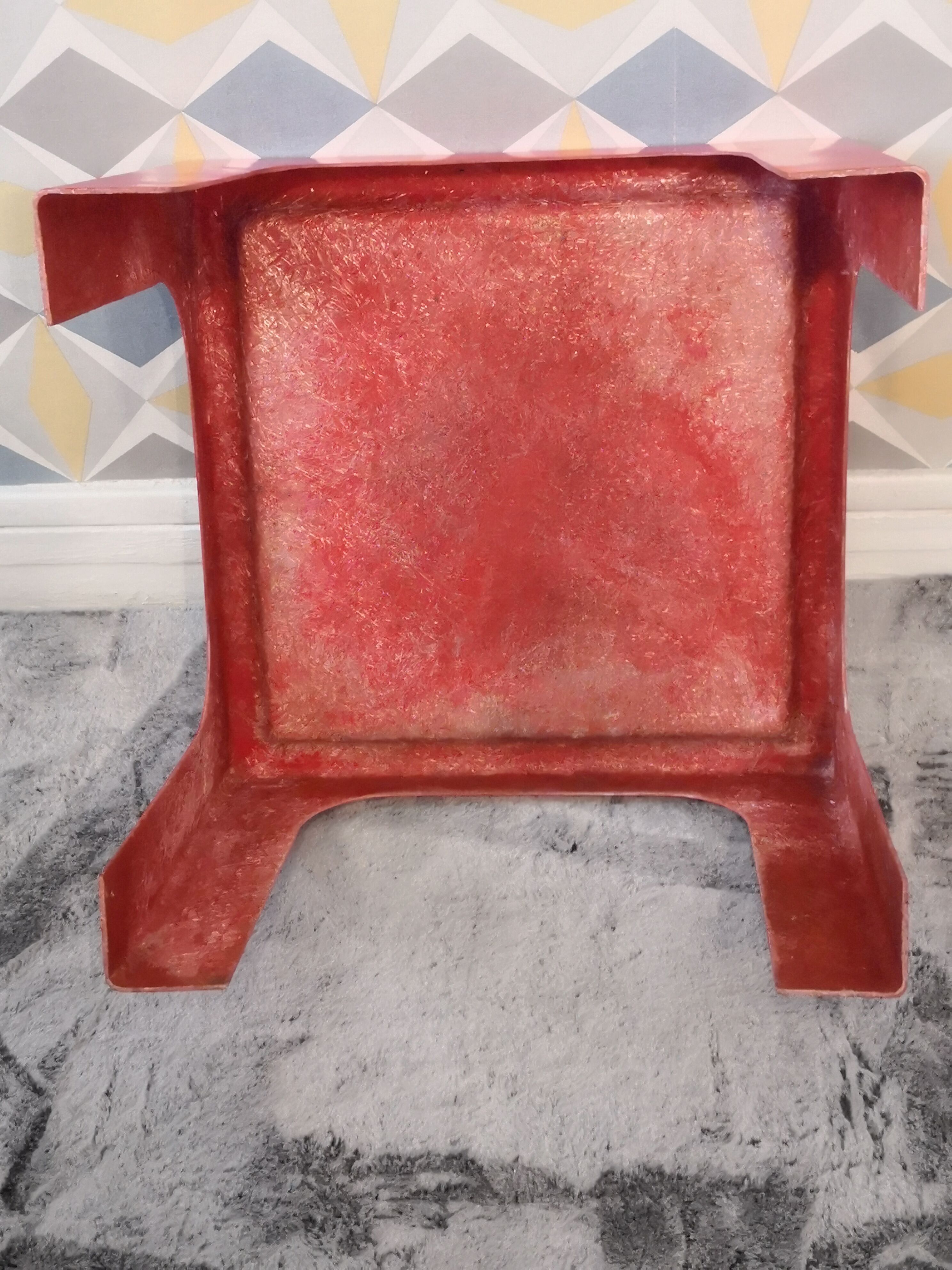Table basse fibre de verre 70