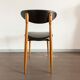 Paire de chaises  Baumann modèle "pégase"