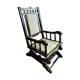 Fauteuil rocking- chair anglais  fin XIX ème