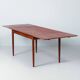 Danish extendable teak dining set with 8 Møller Model 75 chairs, 1960s