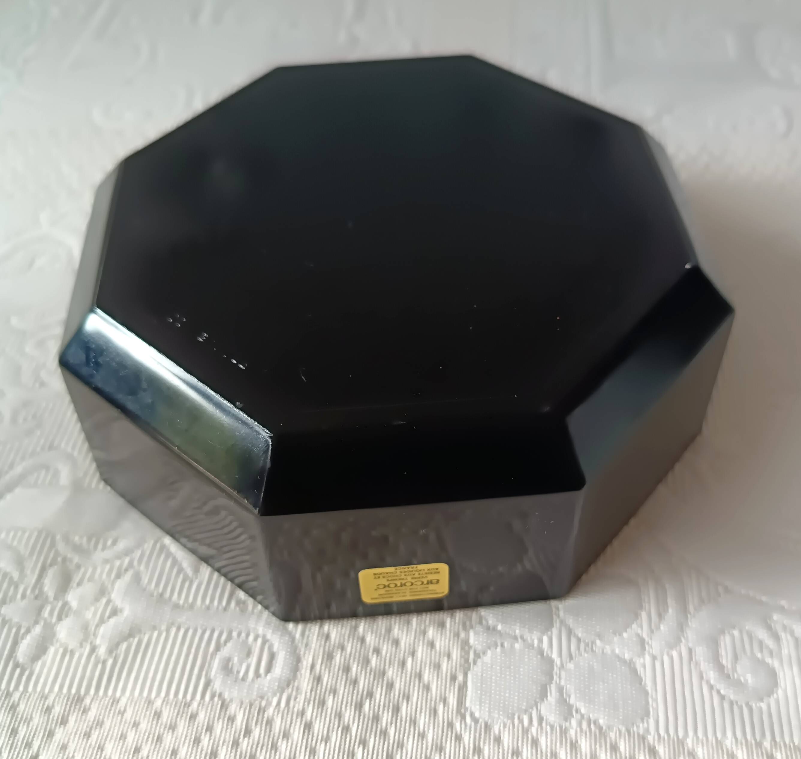 4 large 20 cl opaline cups french vintage arcoroc model octime, year