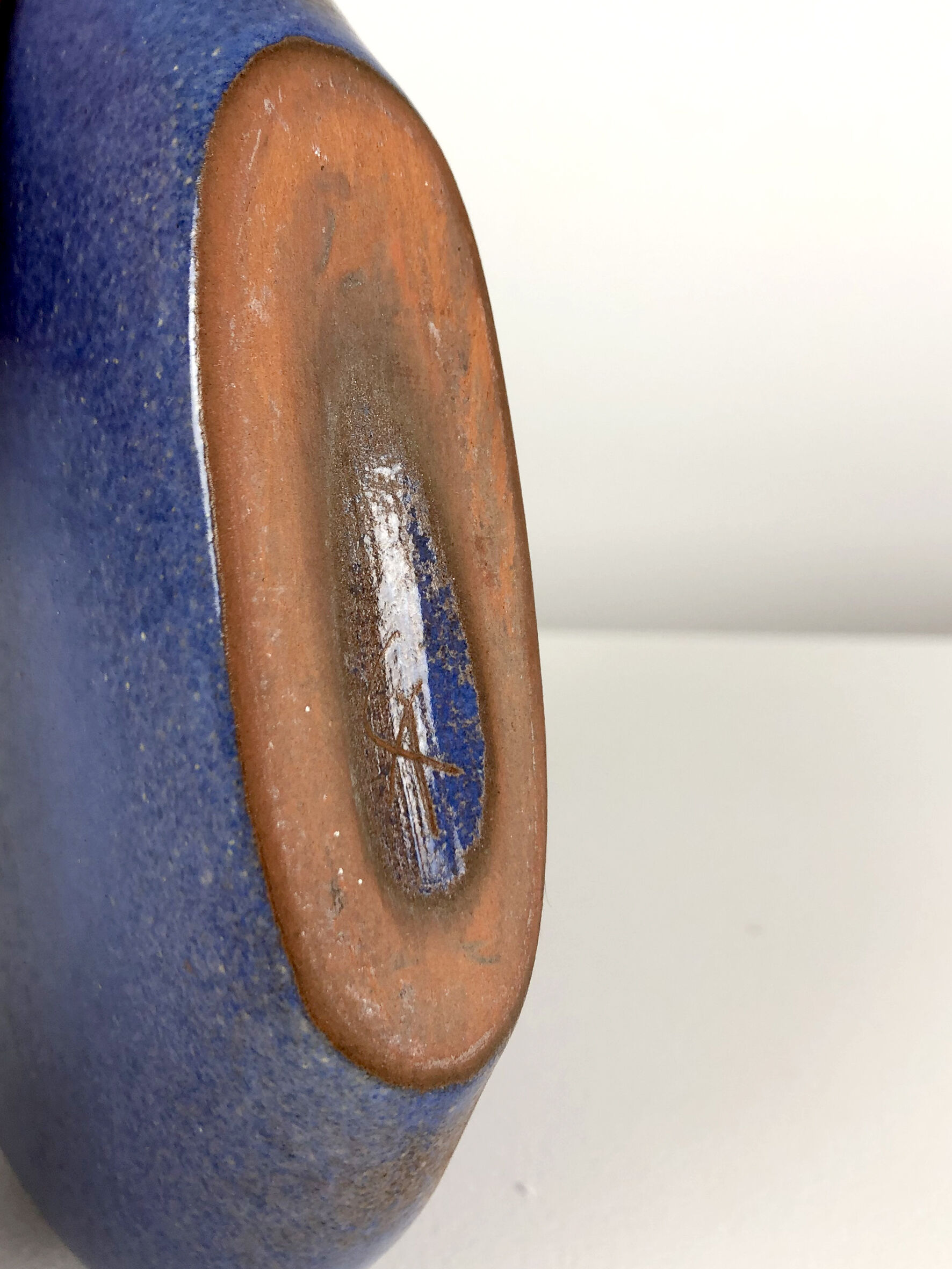 Pair of vintage ceramic vases 1970 by Antonio Lampecco