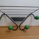 Vintage wall coat rack