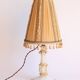 Opaline gilded glass table lamp, 1920s