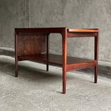 Table basse scandinave en palissandre, 1960s