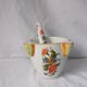 Mortier et pilon en faience