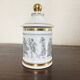 Limoges porcelain medicine jar H15 X D7