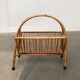 Mid-century bamboo magazine rack, 1960s