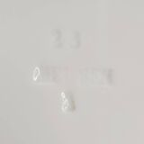 Antique Meissen porcelain plate – blue and gold decoration