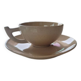 6 tasses et sous-tasses style art deco