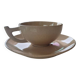 6 art deco style cups and saucers