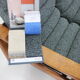 1960s 3-seater oak sofa, Finland