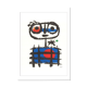 Poster after Joan miró